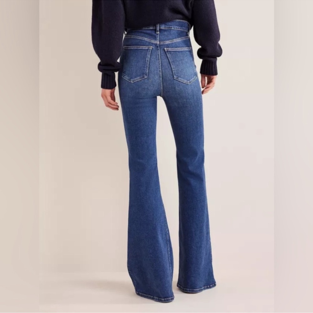 boden ultra high rise super flare jeans 27 - Picture 3 of 7
